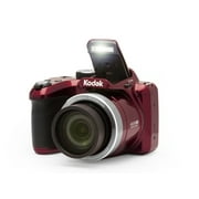 KODAK PIXPRO AZ401 Bridge Digital Camera - 16MP 40X Optical Zoom HD720p video (Red)