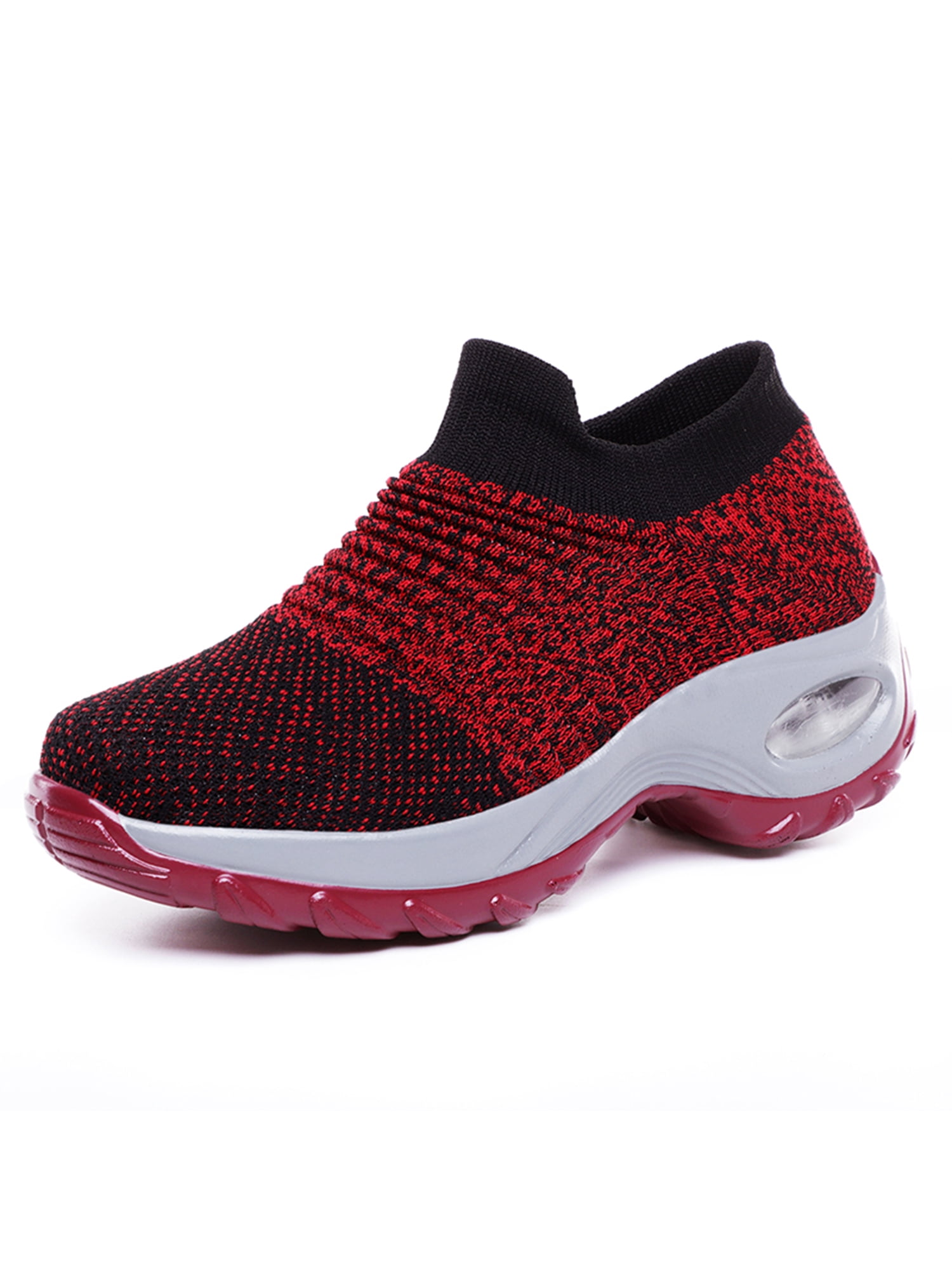 Women New Fashion Modern Dance Jazz Athletic Sneakers Net Mesh Breathable Shoes 