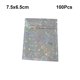 thumbnail image 5 of Advancent 100 Uds. Bolsa de paquete de papel de aluminio contenedores de muestra bolsas de paquete Ziplock con Color brillante brillante con Type2 NO2, 5 of 6