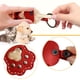 thumbnail image 5 of Llavero conmemorativo para mascotas | Recuerdo de piel con forma de pata para el pelo de tu mascota | Regalo conmemorativo para perros y gatos | Regalo único para la pérdida de una mascota, ideal, 5 of 5