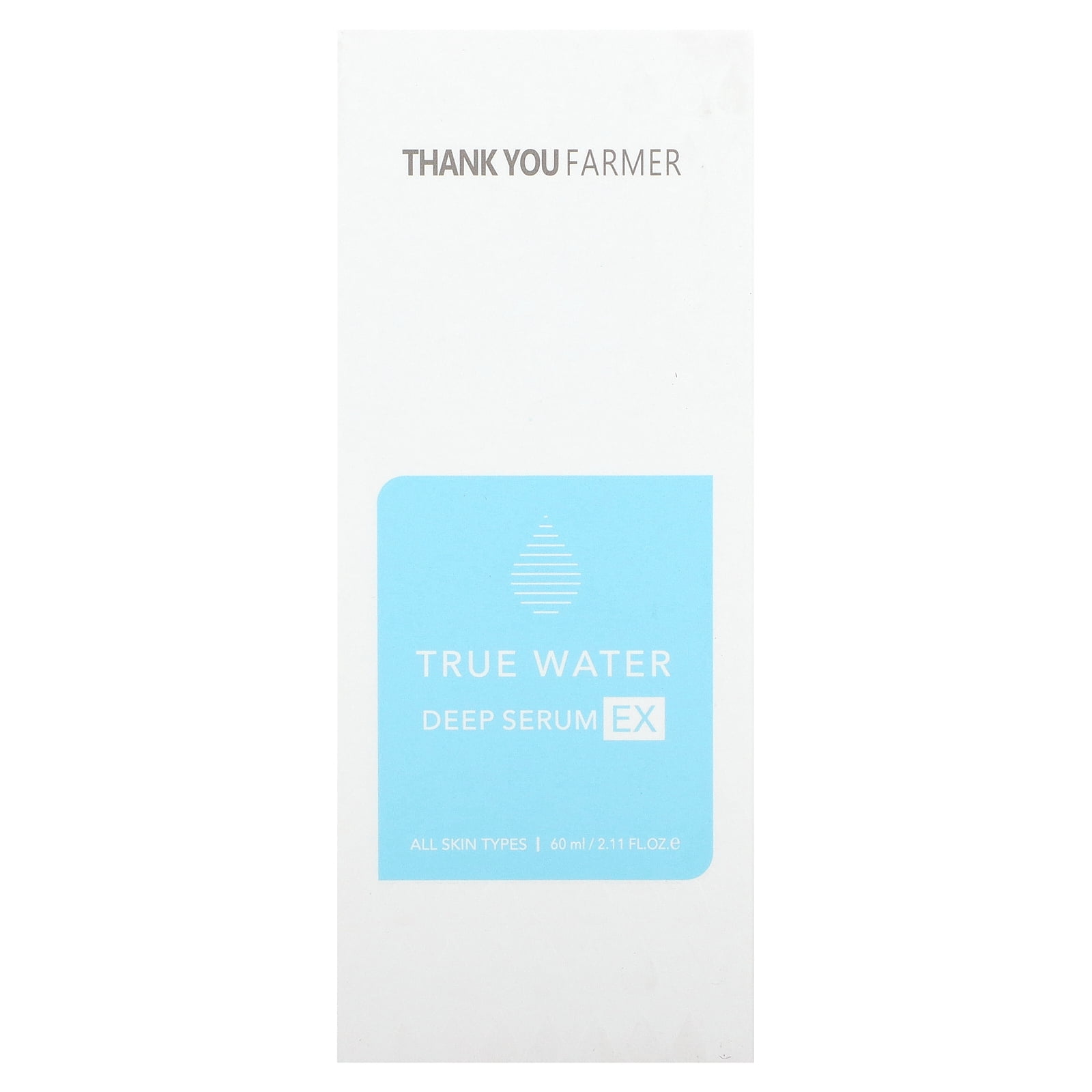 Thank You Farmer True Water, Deep Serum EX, 2.11 fl oz (60 ml)