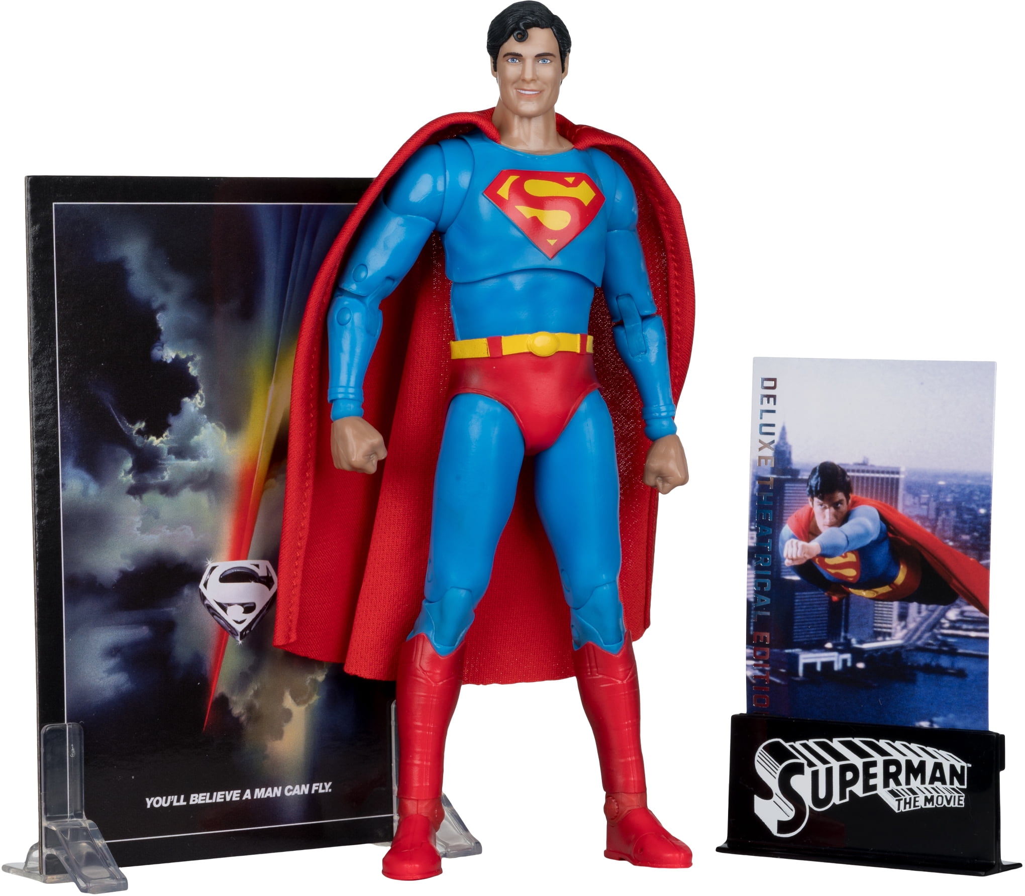DC Multiverse Superman (Superman: The Movie 1978) 7" Action Figure (Deluxe Theatrical Edition) - McFarlane Toys