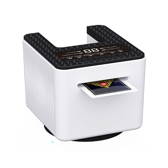 4000mAh Portable Automatic Card Dealer Rechargeable Electric Poker Cards Dealer ,Easy to Operate