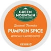 Green Mountain Coffee Roasters Pumpkin Spice, Single-Serve Keurig K-Cup Pods, Flavored Light Roast Coffee, 72 Count