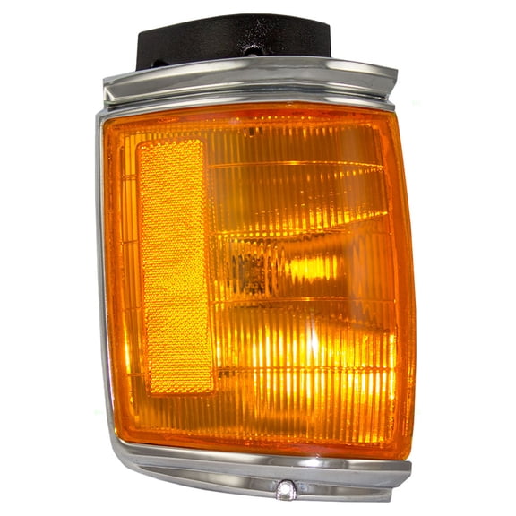 Park/Signal/Side Marker for 1987-1988 Pickup 2WD Chrome Trim Fender Mounted 8162089164 Left TO2520117