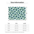 thumbnail image 5 of Yiaed Blue Sunflowers Print Blanket Throw Blanket Soft Cozy Flannel Blanket for Home Bed Sofa Couch Chair-50"x40", 5 of 6