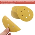 thumbnail image 3 of Unique Bargains 6 Inch 6 Hole Sanding Discs Round Hook and Loop Sandpaper 220 Grits - 50 PCS, 3 of 8