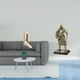 thumbnail image 2 of Organizador de pared plegable con gancho y escultura de caballero. Figura decorativa europea para baño, armario, entrada, sala de estar y decoración d, 2 of 8