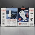 thumbnail image 2 of Adaptador de corriente de 48W Supercargador de 2 puertos QC3.0 PD para Huawei Xiaomi (Negro), 2 of 3