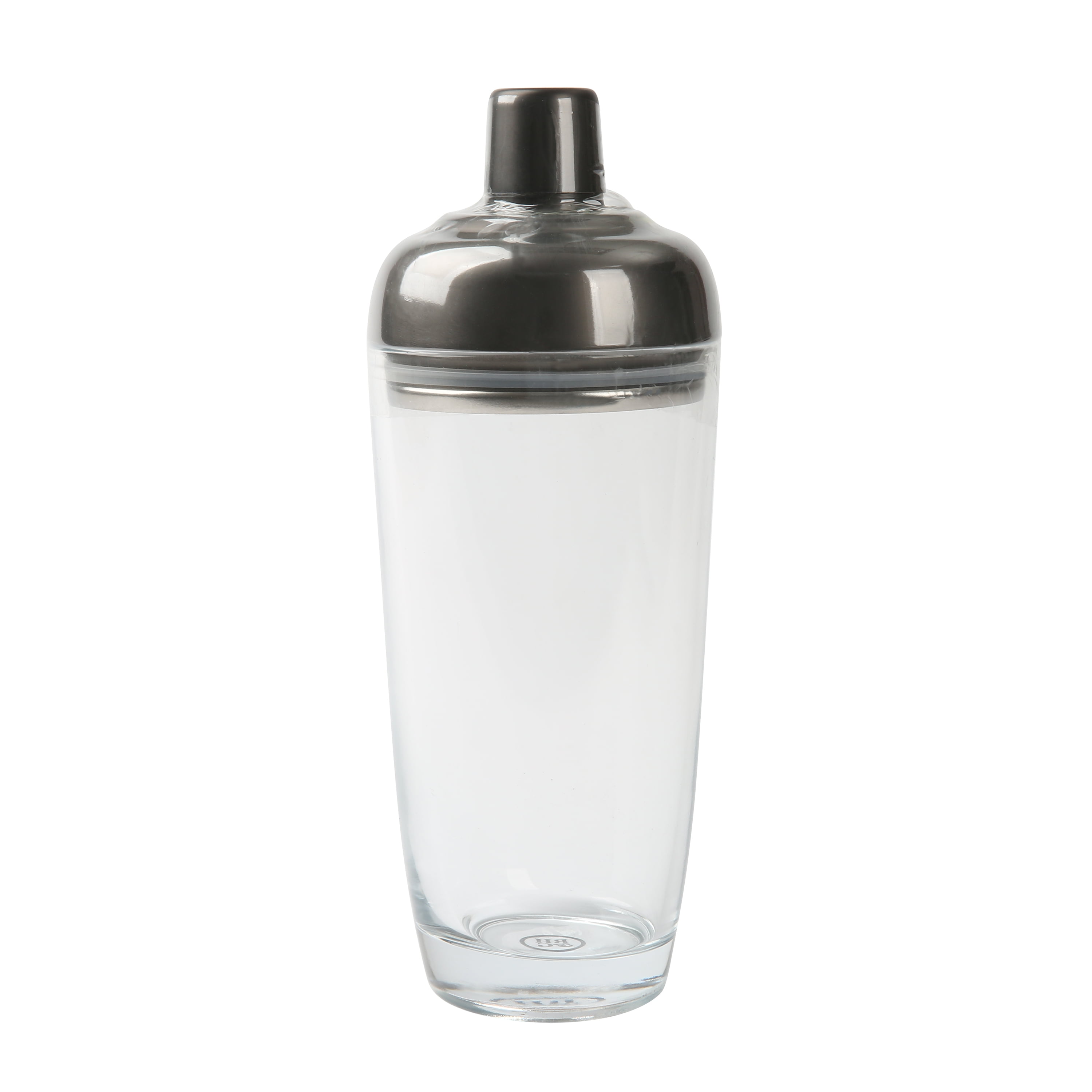 Better Homes & Gardens 23oz Stainless Steel and Glass Clear Cocktail Shaker