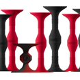 thumbnail image 1 of Popdarts Red & Black Pro Pack: Juego de Dardos con Ventosa para Jugar en Interiores y Exteriores, 1 of 5