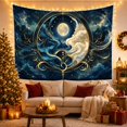 thumbnail image 3 of Golden Moon and Cosmic Portal Tapestry, 3 of 7