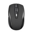 thumbnail image 1 of jesticaly Computer 2.4Ghz Wireless Optical Mouse Quick Speed Low Latency 6 Buttons Plastic Gaming Mice Desktop PC Portable Matte Black 1Set, 1 of 6