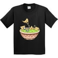 thumbnail image 3 of Inktastic Nachos Partying in Guacamole Youth T-Shirt, 3 of 5