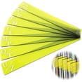 thumbnail image 1 of 7pcs Vinyl Record Dividers A-Z, Album Dividers Alphabet Rectangular Acrylic Vinyl Record Organizer Alphabetical Dividers Vinyl Record Shelf Separators for Book Shelf Vinyl Records Library (Green), 1 of 7