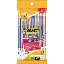 BiC Xtra Sparkle Mechanical Pencil, 0.7 mm, #2, 10 Ct (1 Pack)