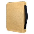 thumbnail image 3 of HELLHERO Yellow Church Bible Bag with Zipper Handle Bible Covers for Outdoor, PU Leather Bible Case for Christian Prayer, 3 of 12
