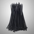 thumbnail image 5 of Masteelf 250 Pcs Strong Nylon Self-Locking Cable Ties Plastic Binding Tape for Cable (Black), 5 of 8
