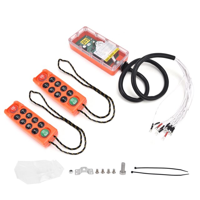 Grúa inalámbrica con control remoto, elevador de canal eléctrico industrial, interruptor de radio H23C++ (26 V-635 V (voltaje completo))