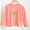 Orange, variant on NAISIBABY Girls Long Sleeve T-Shirt 8 T, Floral Prints Round Neck Cotton Casual Comfortable Tee Pink(2-12T)