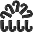 thumbnail image 1 of LIFKOME 10Pcs Boat Kayak Hook Black ABS Multi-function Use for Kayaking and Camping, 1 of 8