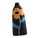 thumbnail image 4 of Jarrón de cerámica pintado, floreros, accesorios, arreglos florales, jarrón de mesa, jarrones bohemios Azul oscuro, 4 of 9