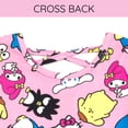 thumbnail image 6 of Hello Kitty Big Girls' 2-Pack Short Sleeve Skater Dresses Pink Blue Hello Kitty, 6 of 6