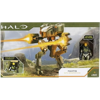 Halo Infinite World Figurines: 4-Inch Spartan MK V [B] vs. Jega