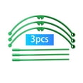 thumbnail image 2 of Birdeem Adjustable Height Plastic Tomato Plant Cages With Support Rings For Vines, 2 of 9