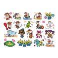 thumbnail image 4 of Disney-pegatinas de tatuaje de Toy Story Pixar, impermeable, Original, figura de Cartonn, pegatina de Buzz Lightyear, suministros de fiesta de cumpleaños, regalo, 4 of 5