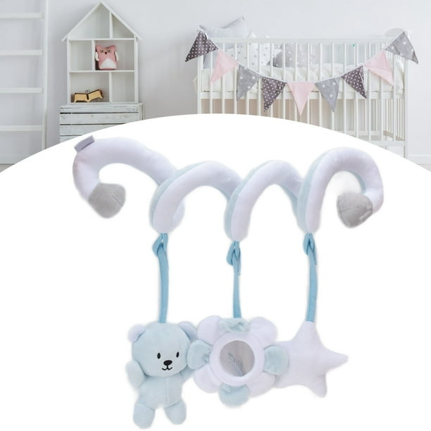 Juguete para bebé Animal de dibujos animados en forma de espiral juguete para cuna de coche de bebé campana con sonido para cochecitos cunas y asientos de coche para bebés ANGGREK Otros