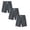 Dark Gray 3PCS, variant on 3 Pack Mens Lounge Shorts Mens Pajama Shorts With Pockets Casual Mens Shorts Soft Lounge Pajamas