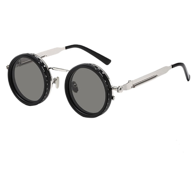 Lunettes de Soleil à Filtre Nd 1–9 Étapes Contrôle Manuel de la Teinte Réglable Teinte Polarisée Rondes avec Lunettes de Soleil ND9 Réglables en Continu pour Hommes 1 à 9 Vitesses Lunettes de Plage Lunettes Strata Chauffantes