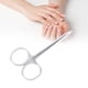 thumbnail image 1 of Tijeras de manicura tijeras de cutícula de hoja curva portátiles seguras y precisas de acero inoxidable para salón ANGGREK Otros, 1 of 8