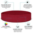 thumbnail image 2 of Suddora Sweatband Set - (1 Headband and 2 Wristbands) High Quality Cotton for Sports & More, 2 of 7