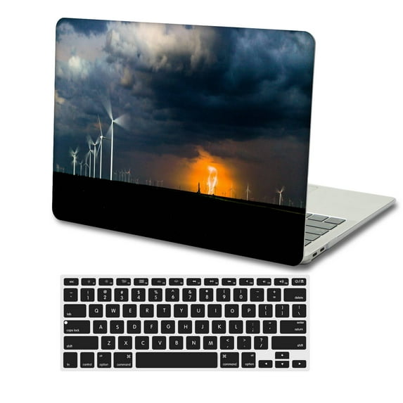 KSK KAISHEK Hard Case Cover Only for MacBook Pro 13" with Touch Bar + Black Keyboard Cover Model: A2338 M1&A2289&A2251&A2159&A1989&A1706&A1708 (Sky Series 0768)