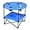 Blue, variant on Portable Camping Side Table for Outdoor Picnic