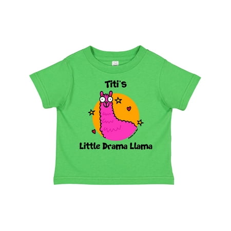

Inktastic Titi s Little Drama Llama Gift Toddler Boy or Toddler Girl T-Shirt