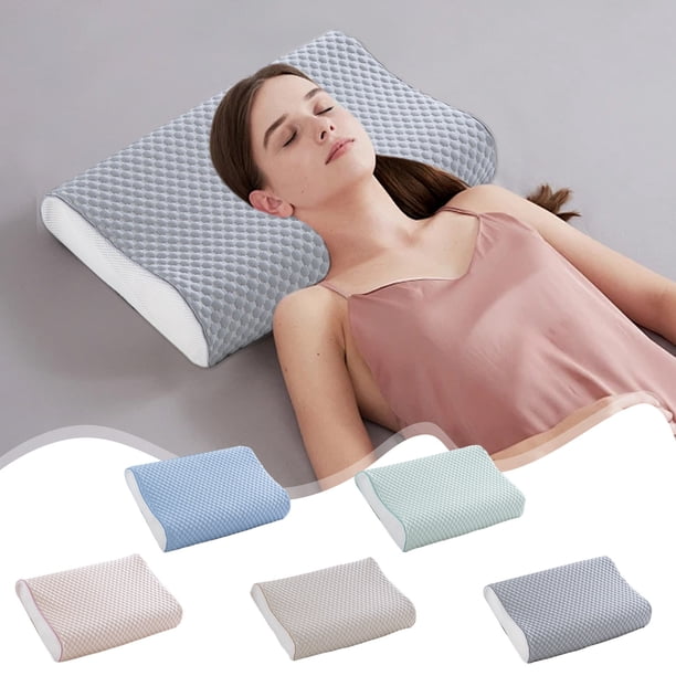 Xihbxyly Funda de Almohada de Masaje, Tela Suave y Fresca, Transpirable y Cómoda para El Verano, Diseño Moderno y Elegante, Protección Suave para El Cabello, Tacto Lujoso, Tamaño 40 X 60 Cm