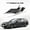 Carbon Fiber-2pcs, variant on 4pcs Car interior door handle sticker for BMW 5 Series (2017-2023) ABS Material, Matte Black