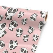 Panda Hello 72” x 52” Vinyl Wrap Sheet for large or custom items | 3M wrap DIY to custom skin gear of all types and sizes, including vehicles, boats, appliances, furniture, atv’s, golf