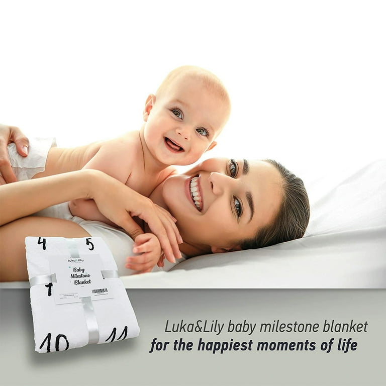 Luka and lily milestone blanket hotsell