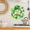 thumbnail image 6 of Cinvoph Wall Stickers St Patrick's Day Irish Shamrock Removable Window Clings Decals Decor Bedroom Living Room Spring Holiday Decoration 12", 6 of 8