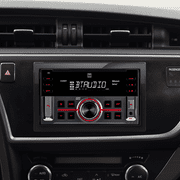 Dual Electronics XD28BT, Car Stereo Head Unit, Double DIN with Bluetooth, 7-Character LCD, New