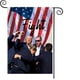thumbnail image 2 of Jardín Donald Trump 2024 Doble Cara Lucha Contra Los Tiroteos (A), 2 of 5