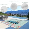 thumbnail image 3 of Truck Easter Outdoor Rug for Patio/Deck/Porch, Non-Slip Large Area Rug 3 x 5 Ft, Spring Floral Eggs Gnomes Wooden Indoor Outdoor Rugs Washable Area Rugs, Reversible Camping Rug Carpet Runner, 3 of 8
