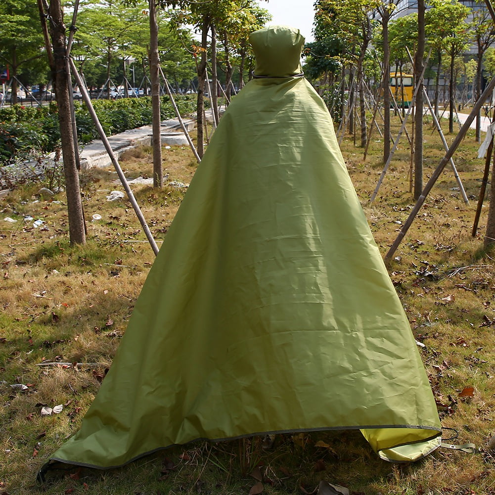 Yosoo Outdoor 210D Oxford Cloth Multifunction Raincoat Jacket Cover