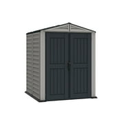 Duramax 5x5 YardMate Plus Plastic Vinyl Storage Shed w/ Molded Floor