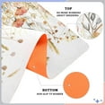 thumbnail image 4 of ALAZA Watercolor Wild Flower Door Mat Outdoor Indoor Entrance Low Profile Floor Rugs 32"x20", 4 of 8