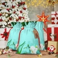 thumbnail image 5 of Fuzoiu Tropical Pineapple Print Christmas Gift Bag,Burlap Gift Bag with Drawstring Closure & Hang Tag,Perfect for Holidays, Birthdays, and Special Occasions-Medium, 5 of 7
